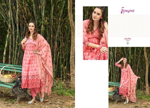 Psyna Aliya Kurti with Dupatta Bottom Cotton Catalog 8 Pcs 7 510x369 - Psyna Aliya Kurti with Dupatta Bottom Cotton Catalog 8 Pcs