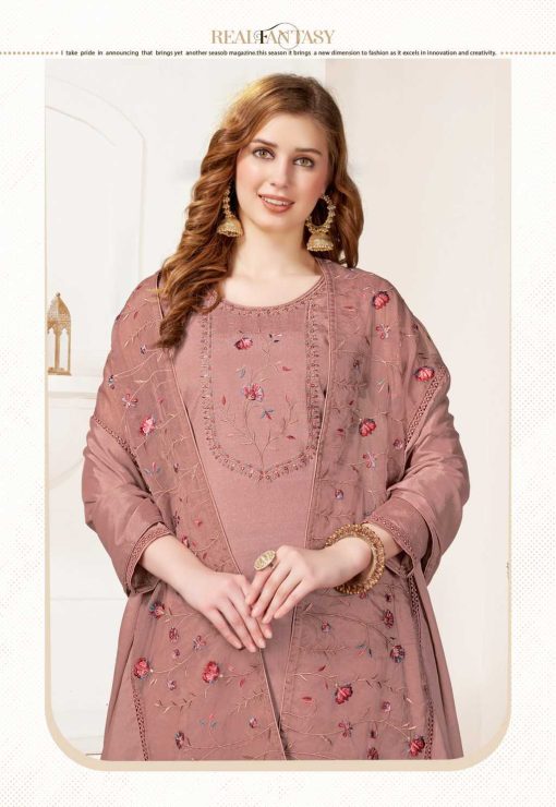 Qasr Elora Chinon Salwar Suit Catalog 8 Pcs 16 510x740 - Qasr Elora Chinon Salwar Suit Catalog 8 Pcs