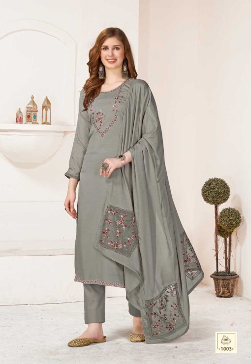 Qasr Elora Chinon Salwar Suit Catalog 8 Pcs 18 510x740 - Qasr Elora Chinon Salwar Suit Catalog 8 Pcs