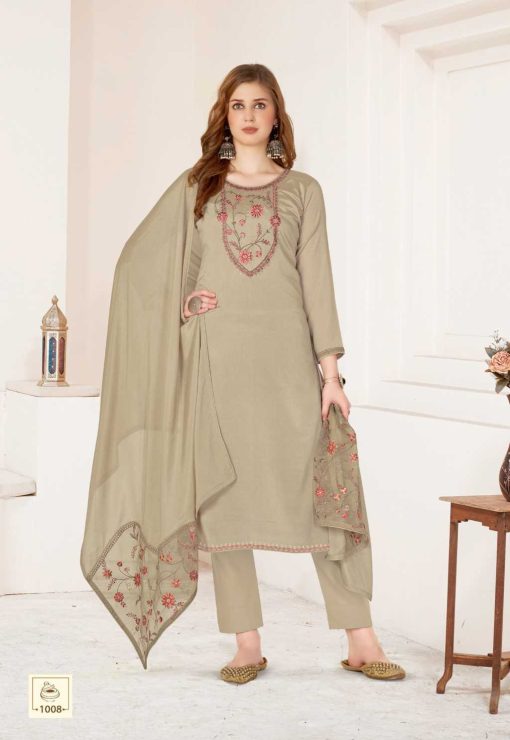 Qasr Elora Chinon Salwar Suit Catalog 8 Pcs 19 510x740 - Qasr Elora Chinon Salwar Suit Catalog 8 Pcs