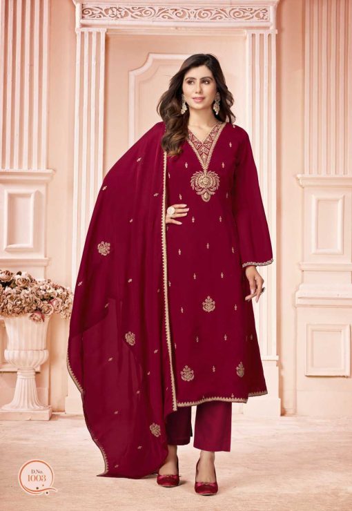 Qasr Pearl Georgette Salwar Suit Catalog 8 Pcs 8 510x740 - Qasr Pearl Georgette Salwar Suit Catalog 8 Pcs