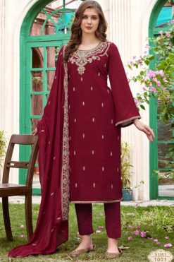 Qasr Suki Muslin Salwar Suit Catalog 8 Pcs 247x371 - Cart