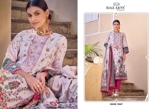 Riaz Arts Adaab by Mumtaz Arts Lawn Salwar Suit Catalog 7 Pcs 9 510x360 - Riaz Arts Adaab by Mumtaz Arts Lawn Salwar Suit Catalog 7 Pcs