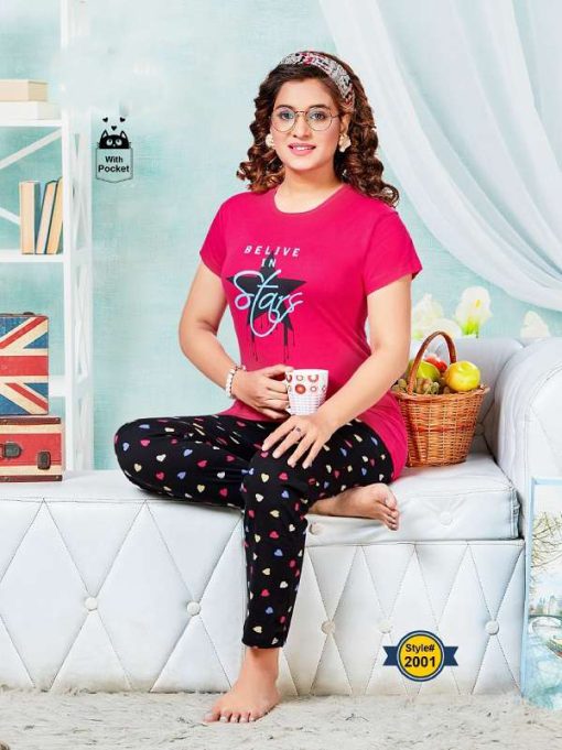 SF Premium Night Wear Vol 77 Cotton Catalog 6 Pcs 2 510x681 - SF Premium Night Wear Vol 77 Cotton Catalog 6 Pcs