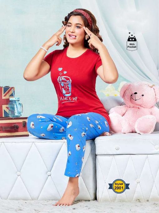 SF Premium Night Wear Vol 77 Cotton Catalog 6 Pcs 6 510x681 - SF Premium Night Wear Vol 77 Cotton Catalog 6 Pcs