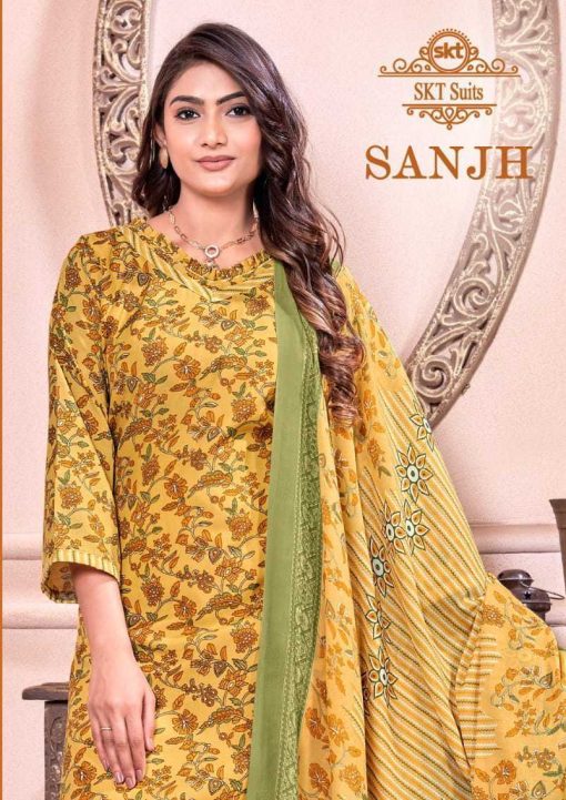 SKT Sanjh Cotton Salwar Suit Catalog 12 Pcs 1 1 510x721 - SKT Sanjh Cotton Salwar Suit Catalog 12 Pcs