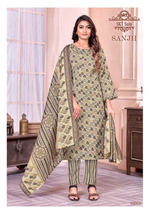 SKT Sanjh Cotton Salwar Suit Catalog 12 Pcs 10 1 510x726 - SKT Sanjh Cotton Salwar Suit Catalog 12 Pcs