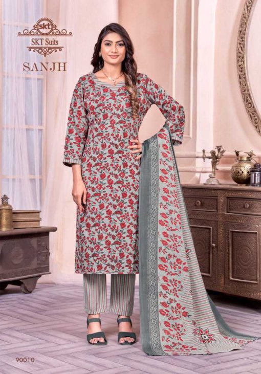 SKT Sanjh Cotton Salwar Suit Catalog 12 Pcs 3 1 510x731 - SKT Sanjh Cotton Salwar Suit Catalog 12 Pcs