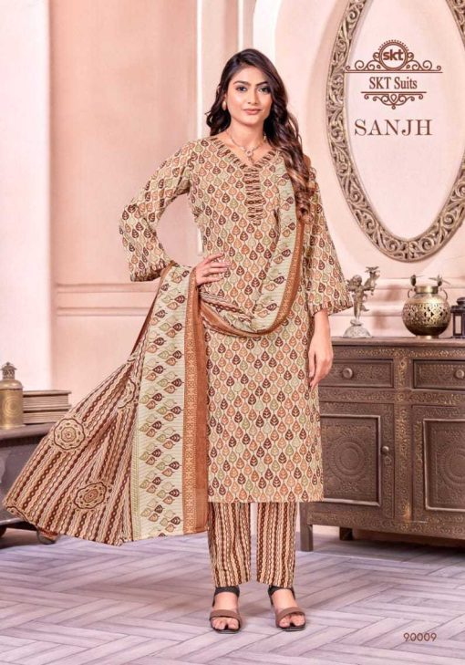 SKT Sanjh Cotton Salwar Suit Catalog 12 Pcs 7 1 510x729 - SKT Sanjh Cotton Salwar Suit Catalog 12 Pcs