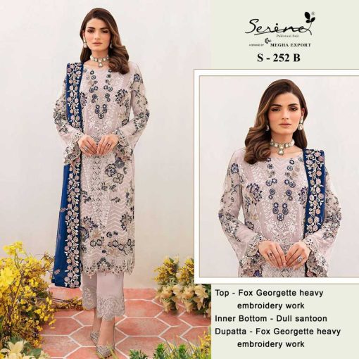 Serene S 252 A D Georgette Salwar Suit Catalog 4 Pcs 3 510x510 - Serene S 252 A-D Georgette Salwar Suit Catalog 4 Pcs