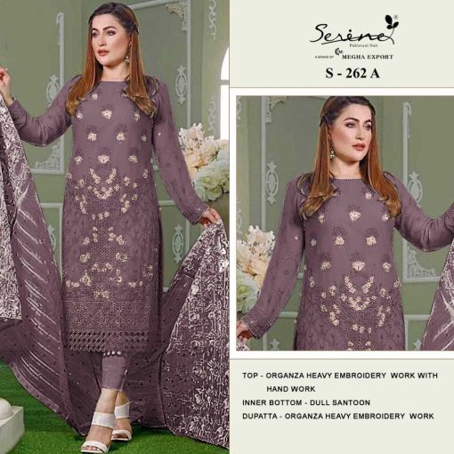 Serene S 263 A D Georgette Salwar Suit Catalog 4 Pcs 1 510x510 - Serene S 263 A-D Georgette Salwar Suit Catalog 4 Pcs