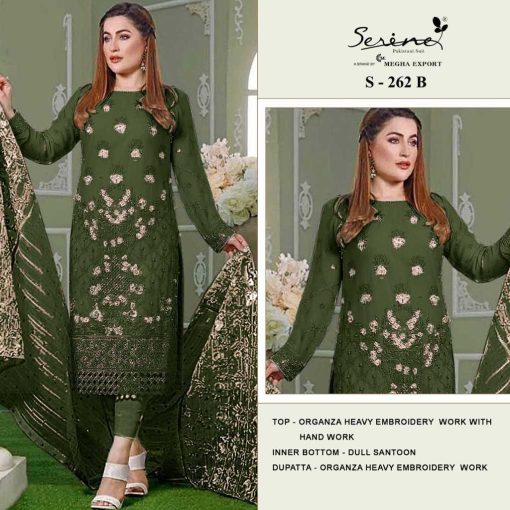 Serene S 263 A D Georgette Salwar Suit Catalog 4 Pcs 2 510x510 - Serene S 263 A-D Georgette Salwar Suit Catalog 4 Pcs