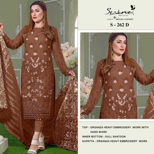 Serene S 263 A D Georgette Salwar Suit Catalog 4 Pcs 3 510x510 - Serene S 263 A-D Georgette Salwar Suit Catalog 4 Pcs