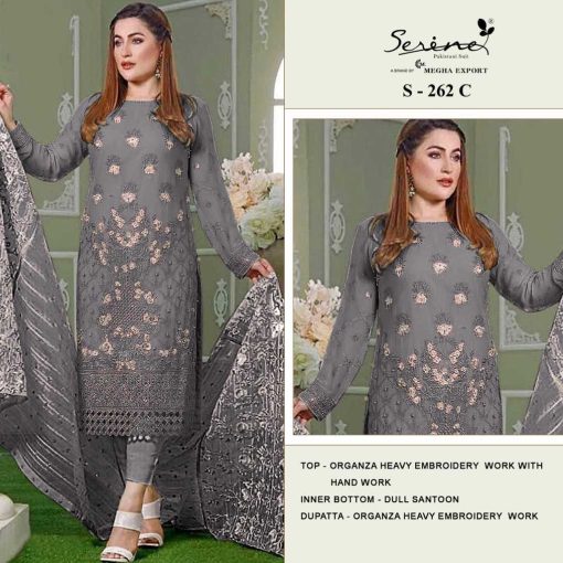 Serene S 263 A D Georgette Salwar Suit Catalog 4 Pcs 4 510x510 - Serene S 263 A-D Georgette Salwar Suit Catalog 4 Pcs