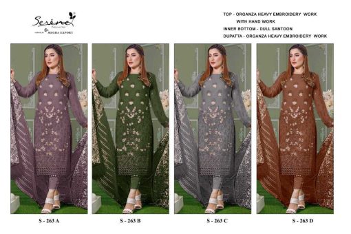 Serene S 263 A D Georgette Salwar Suit Catalog 4 Pcs 5 510x340 - Serene S 263 A-D Georgette Salwar Suit Catalog 4 Pcs