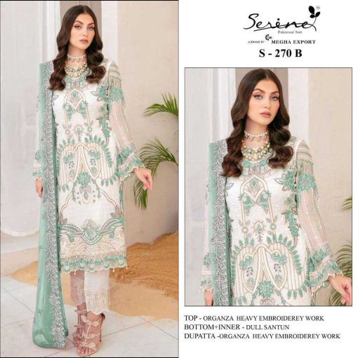 Serene S 270 A D Organza Salwar Suit Catalog 4 Pcs 2 510x510 - Serene S 270 A-D Organza Salwar Suit Catalog 4 Pcs