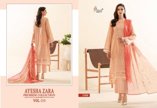 Shree Fabs Ayesha Zara Premium Collection Vol 10 Cotton Chiffon Salwar Suit Catalog 6 Pcs 2 510x351 - Shree Fabs Ayesha Zara Premium Collection Vol 10 Cotton Chiffon Salwar Suit Catalog 6 Pcs