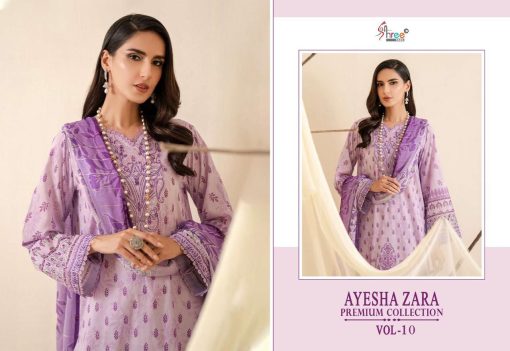 Shree Fabs Ayesha Zara Premium Collection Vol 10 Cotton Chiffon Salwar Suit Catalog 6 Pcs 8 510x351 - Shree Fabs Ayesha Zara Premium Collection Vol 10 Cotton Chiffon Salwar Suit Catalog 6 Pcs