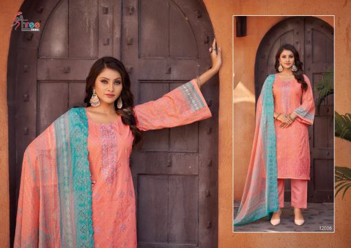 Shree Fabs Bin Saeed Lawn Collection Vol 12 Cotton Salwar Suit Catalog 6 Pcs 8 510x360 - Shree Fabs Bin Saeed Lawn Collection Vol 12 Cotton Salwar Suit Catalog 6 Pcs