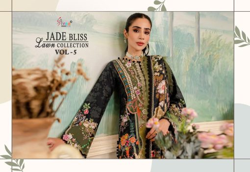 Shree Fabs Jade Bliss Lawn Collection Vol 5 Cotton Chiffon Salwar Suit Catalog 8 Pcs 11 510x351 - Shree Fabs Jade Bliss Lawn Collection Vol 5 Cotton Chiffon Salwar Suit Catalog 8 Pcs