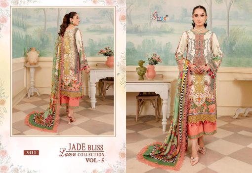 Shree Fabs Jade Bliss Lawn Collection Vol 5 Cotton Chiffon Salwar Suit Catalog 8 Pcs 14 510x351 - Shree Fabs Jade Bliss Lawn Collection Vol 5 Cotton Chiffon Salwar Suit Catalog 8 Pcs