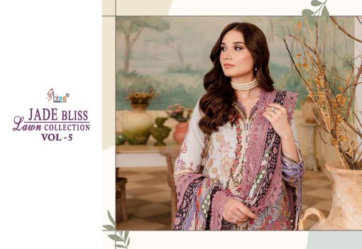 Shree Fabs Jade Bliss Lawn Collection Vol 5 Cotton Chiffon Salwar Suit Catalog 8 Pcs 15 510x351 - Shree Fabs Jade Bliss Lawn Collection Vol 5 Cotton Chiffon Salwar Suit Catalog 8 Pcs