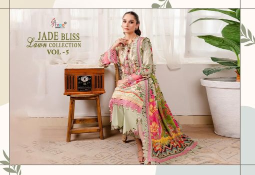 Shree Fabs Jade Bliss Lawn Collection Vol 5 Cotton Chiffon Salwar Suit Catalog 8 Pcs 3 510x351 - Shree Fabs Jade Bliss Lawn Collection Vol 5 Cotton Chiffon Salwar Suit Catalog 8 Pcs