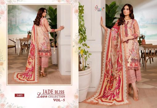 Shree Fabs Jade Bliss Lawn Collection Vol 5 Cotton Chiffon Salwar Suit Catalog 8 Pcs 4 510x351 - Shree Fabs Jade Bliss Lawn Collection Vol 5 Cotton Chiffon Salwar Suit Catalog 8 Pcs