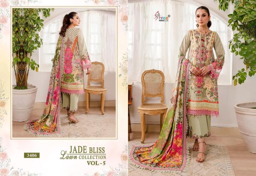 Shree Fabs Jade Bliss Lawn Collection Vol 5 Cotton Chiffon Salwar Suit Catalog 8 Pcs 5 510x351 - Shree Fabs Jade Bliss Lawn Collection Vol 5 Cotton Chiffon Salwar Suit Catalog 8 Pcs