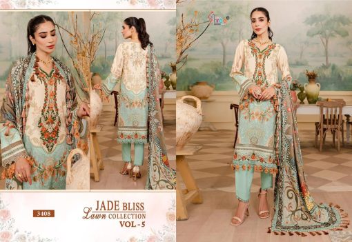 Shree Fabs Jade Bliss Lawn Collection Vol 5 Cotton Chiffon Salwar Suit Catalog 8 Pcs 9 510x351 - Shree Fabs Jade Bliss Lawn Collection Vol 5 Cotton Chiffon Salwar Suit Catalog 8 Pcs