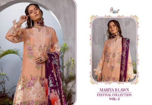 Shree Fabs Mariya B Lawn Festival Collection Vol 2 Chiffon Cotton Salwar Suit Catalog 6 Pcs 11 510x351 - Shree Fabs Mariya B Lawn Festival Collection Vol 2 Chiffon Cotton Salwar Suit Catalog 6 Pcs