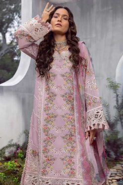 Shree Fabs Mariya B Lawn Festival Collection Vol 2 Chiffon Cotton Salwar Suit Catalog 6 Pcs