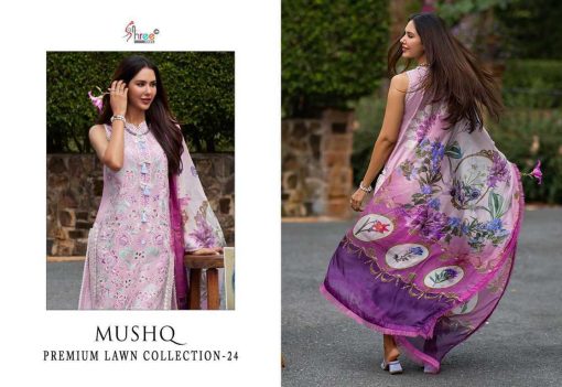 Shree Fabs Mushq Premium Lawn Collection Vol 24 Chiffon Cotton Salwar Suit Catalog 6 Pcs 11 510x351 - Shree Fabs Mushq Premium Lawn Collection Vol 24 Chiffon Cotton Salwar Suit Catalog 6 Pcs