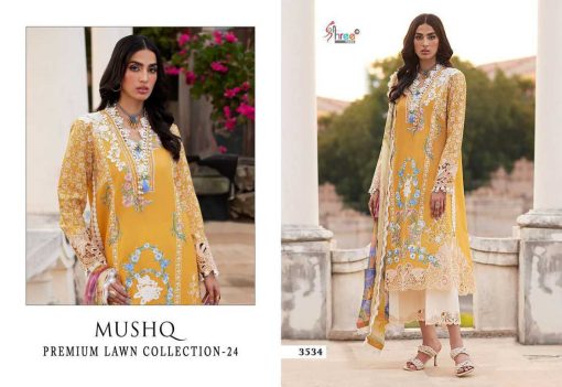 Shree Fabs Mushq Premium Lawn Collection Vol 24 Chiffon Cotton Salwar Suit Catalog 6 Pcs 5 510x351 - Shree Fabs Mushq Premium Lawn Collection Vol 24 Chiffon Cotton Salwar Suit Catalog 6 Pcs