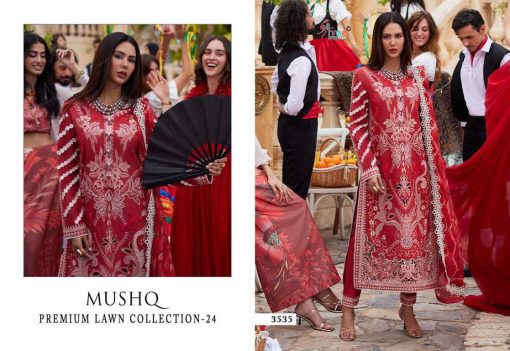 Shree Fabs Mushq Premium Lawn Collection Vol 24 Chiffon Cotton Salwar Suit Catalog 6 Pcs 7 510x351 - Shree Fabs Mushq Premium Lawn Collection Vol 24 Chiffon Cotton Salwar Suit Catalog 6 Pcs