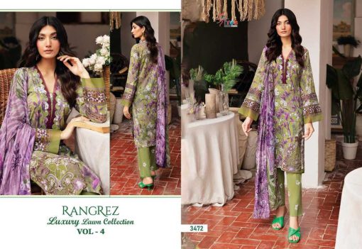 Shree Fabs Rangrez Luxury Lawn Collection Vol 4 Chiffon Cotton Salwar Suit Catalog 7 Pcs 8 510x351 - Shree Fabs Rangrez Luxury Lawn Collection Vol 4 Chiffon Cotton Salwar Suit Catalog 7 Pcs