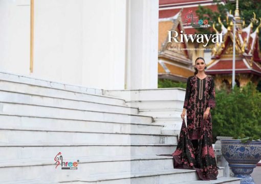 Shree Fabs Riwayat Premium Embroidered Lawn Collection Chiffon Cotton Salwar Suit Catalog 5 Pcs 1 510x360 - Shree Fabs Riwayat Premium Embroidered Lawn Collection Chiffon Cotton Salwar Suit Catalog 5 Pcs