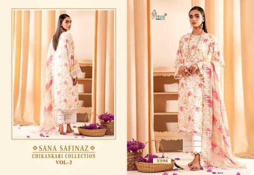 Shree Fabs Sana Safinaz Chikankari Collection Vol 3 Chiffon Cotton Salwar Suit Catalog 5 Pcs 6 510x351 - Shree Fabs Sana Safinaz Chikankari Collection Vol 3 Chiffon Cotton Salwar Suit Catalog 5 Pcs