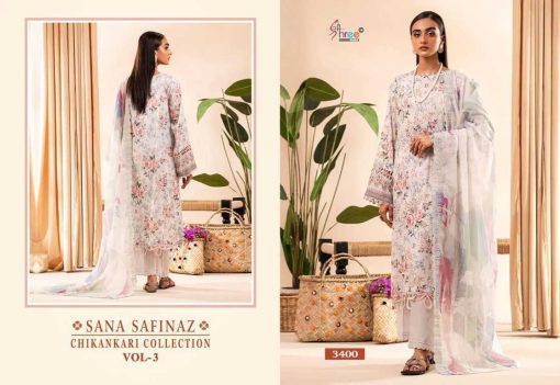 Shree Fabs Sana Safinaz Chikankari Collection Vol 3 Chiffon Cotton Salwar Suit Catalog 5 Pcs 7 510x351 - Shree Fabs Sana Safinaz Chikankari Collection Vol 3 Chiffon Cotton Salwar Suit Catalog 5 Pcs