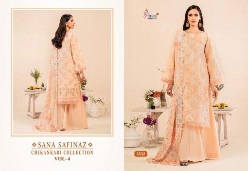 Shree Fabs Sana Safinaz Chikankari Collection Vol 4 Chiffon Cotton Salwar Suit Catalog 6 Pcs 12 510x351 - Shree Fabs Sana Safinaz Chikankari Collection Vol 4 Chiffon Cotton Salwar Suit Catalog 6 Pcs