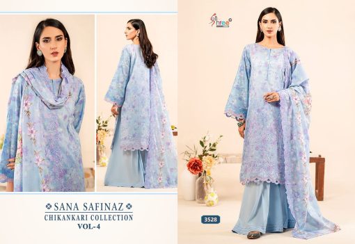 Shree Fabs Sana Safinaz Chikankari Collection Vol 4 Chiffon Cotton Salwar Suit Catalog 6 Pcs 4 510x351 - Shree Fabs Sana Safinaz Chikankari Collection Vol 4 Chiffon Cotton Salwar Suit Catalog 6 Pcs