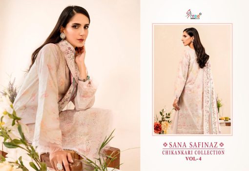 Shree Fabs Sana Safinaz Chikankari Collection Vol 4 Chiffon Cotton Salwar Suit Catalog 6 Pcs 5 510x351 - Shree Fabs Sana Safinaz Chikankari Collection Vol 4 Chiffon Cotton Salwar Suit Catalog 6 Pcs