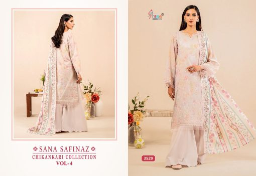 Shree Fabs Sana Safinaz Chikankari Collection Vol 4 Chiffon Cotton Salwar Suit Catalog 6 Pcs 6 510x351 - Shree Fabs Sana Safinaz Chikankari Collection Vol 4 Chiffon Cotton Salwar Suit Catalog 6 Pcs