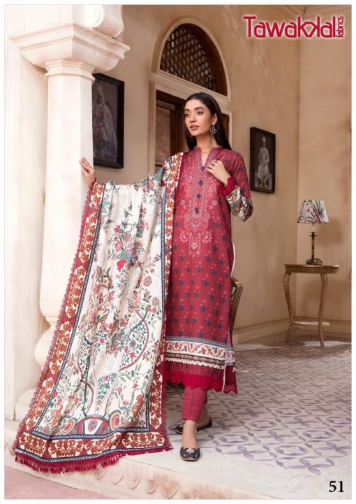 Tawakkal Mehroz Luxury Heavy Cotton Collection Vol 6 Salwar Suit Catalog 10 Pcs 6 510x721 - Tawakkal Mehroz Luxury Heavy Cotton Collection Vol 6 Salwar Suit Catalog 10 Pcs