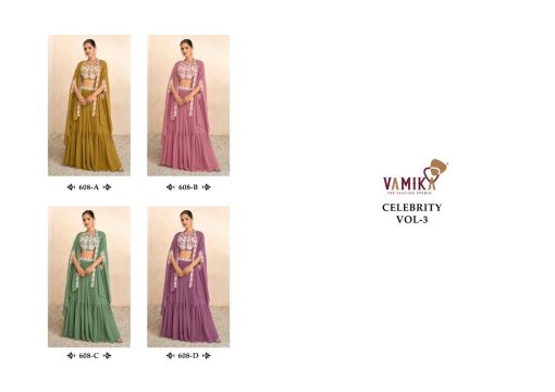 Vamika Celebrity Vol 3 Lehenga Choli with Koti Fancy Catalog 4 Pcs 7 1 510x360 - Vamika Celebrity Vol 3 Lehenga Choli with Koti Fancy Catalog 4 Pcs