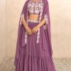 Vamika Celebrity Vol 3 Lehenga Choli with Koti Fancy Catalog 4 Pcs