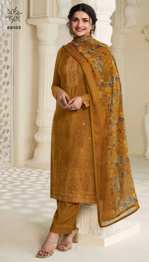 Vinay Silkina Royal Crepe Vol 45 Crepe Salwar Suit Catalog 8 Pcs 6 510x893 - Vinay Silkina Royal Crepe Vol 45 Crepe Salwar Suit Catalog 8 Pcs