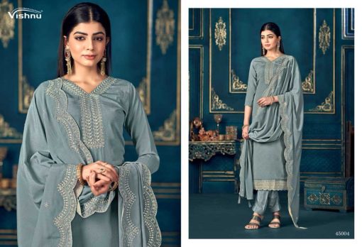 Vishnu Armani Chinon Salwar Suit Catalog 8 Pcs 4 510x348 - Vishnu Armani Chinon Salwar Suit Catalog 8 Pcs