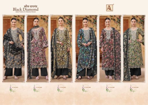 Alok Black Diamond Rayon Salwar Suit Catalog 6 Pcs 18 510x364 - Alok Black Diamond Rayon Salwar Suit Catalog 6 Pcs