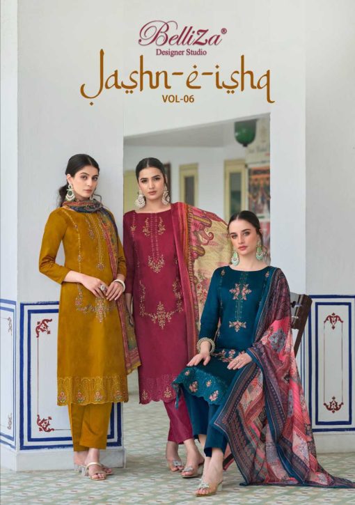 Belliza Jashn E Ishq Vol 6 Cotton Salwar Suit Catalog 6 Pcs 1 510x725 - Belliza Jashn-E-Ishq Vol 6 Cotton Salwar Suit Catalog 6 Pcs